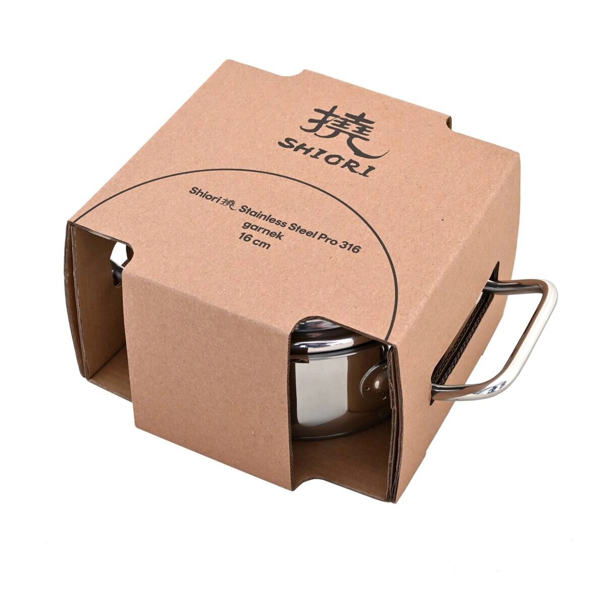 Shiori 撓 Steel Series Pro 316 garnek indukcja 16 cm (1,5 l)