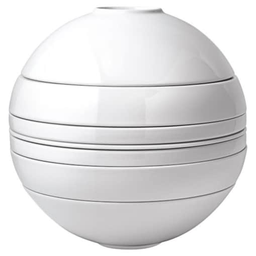 Zestaw naczyń Iconic La Boule biały, 7 el, Villeroy & Boch