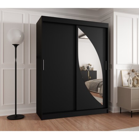 Szafa przesuwna MILO 150 czarny