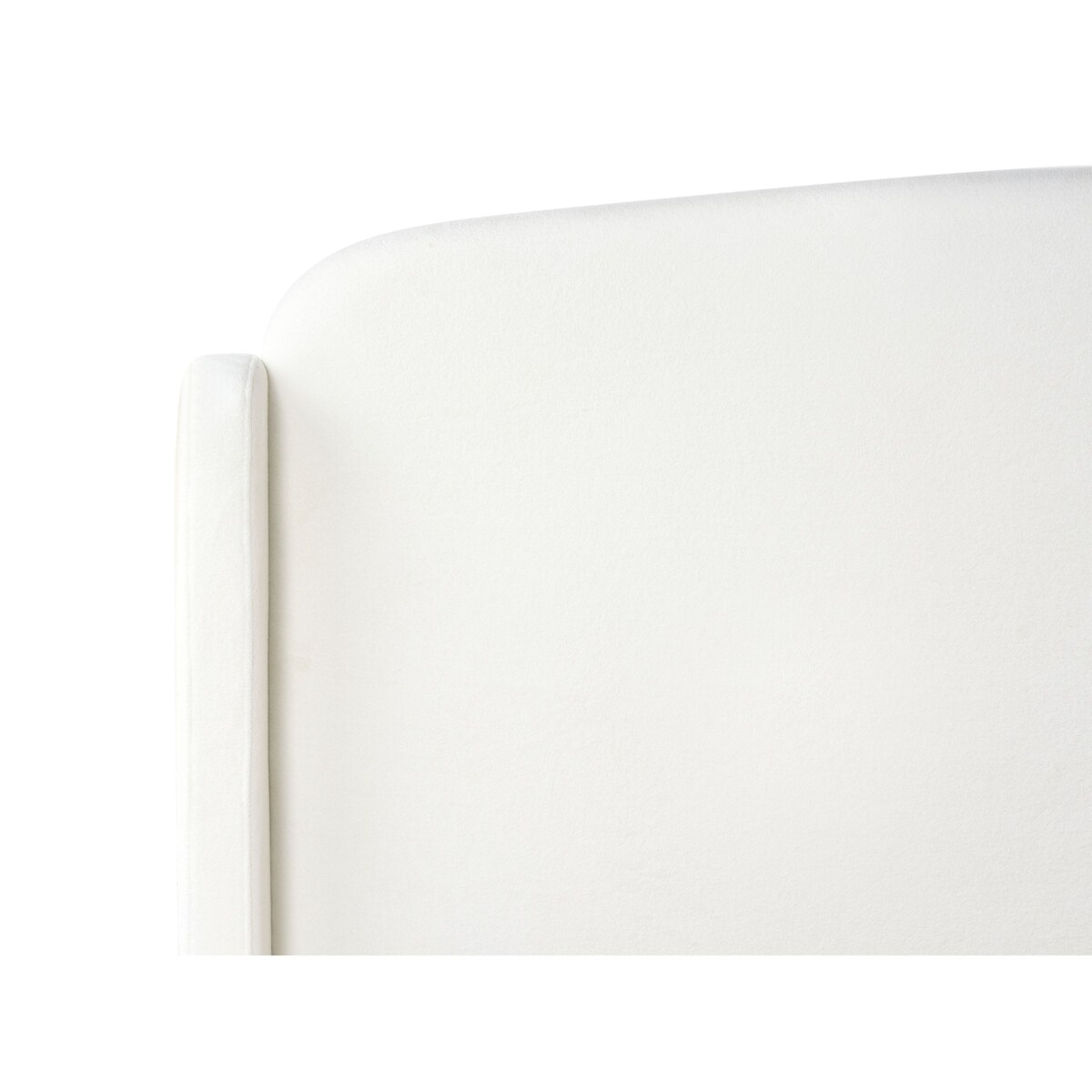 Łóżko z pojemnikiem BERNAY 180 x 200 cm Złamana biel