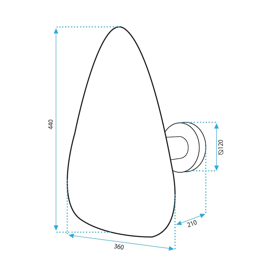 LAMPA ŚCIENNA KINKIET Boho APP1423-1W