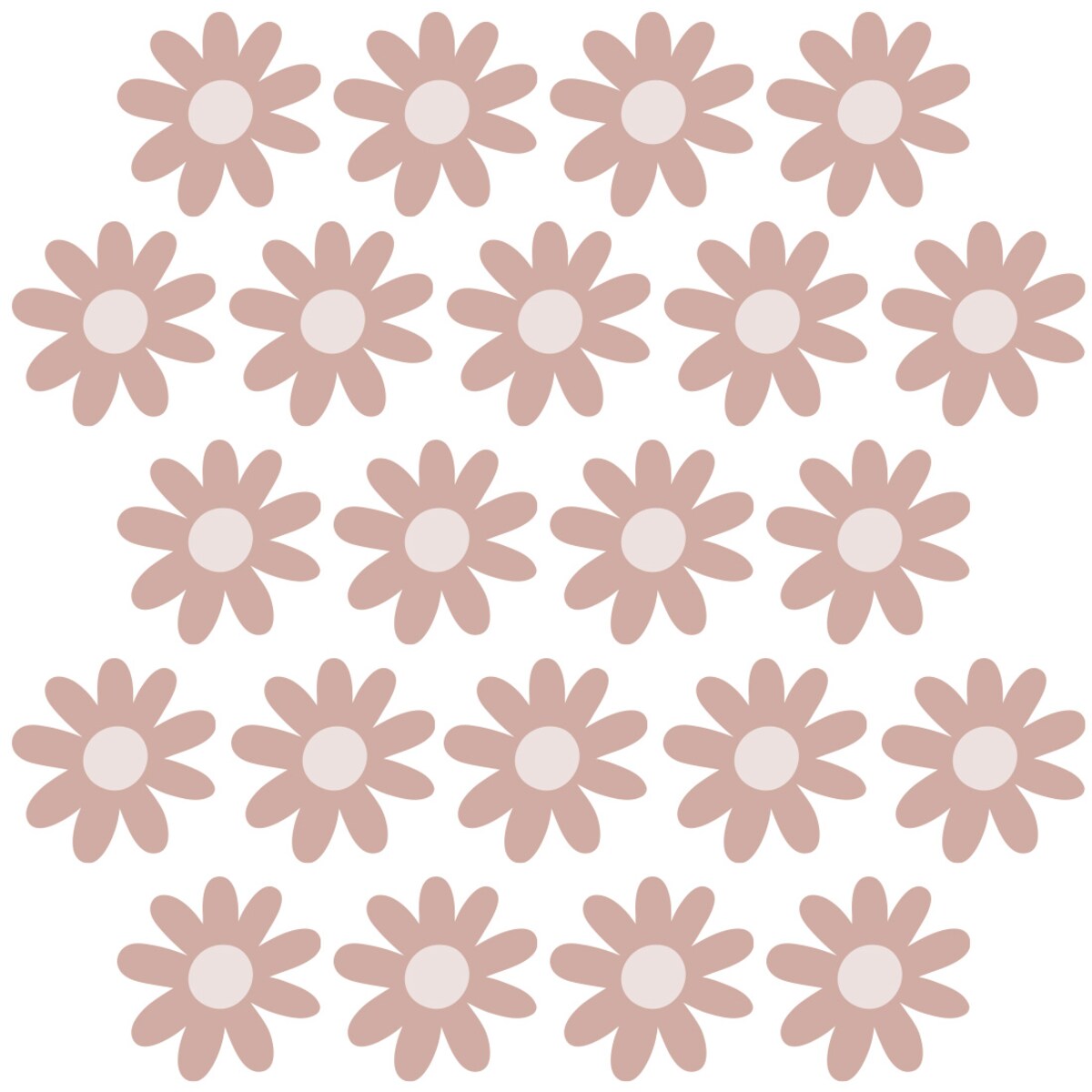 Naklejka na ścianę Stokrotki IV