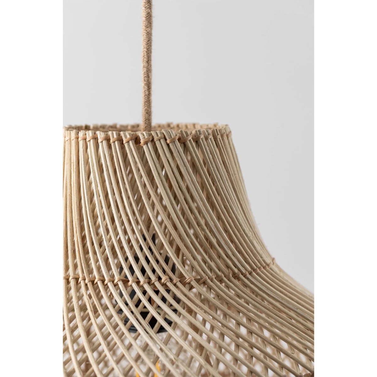 Lampa wisząca, rattanowa Magali Ø50 cm
