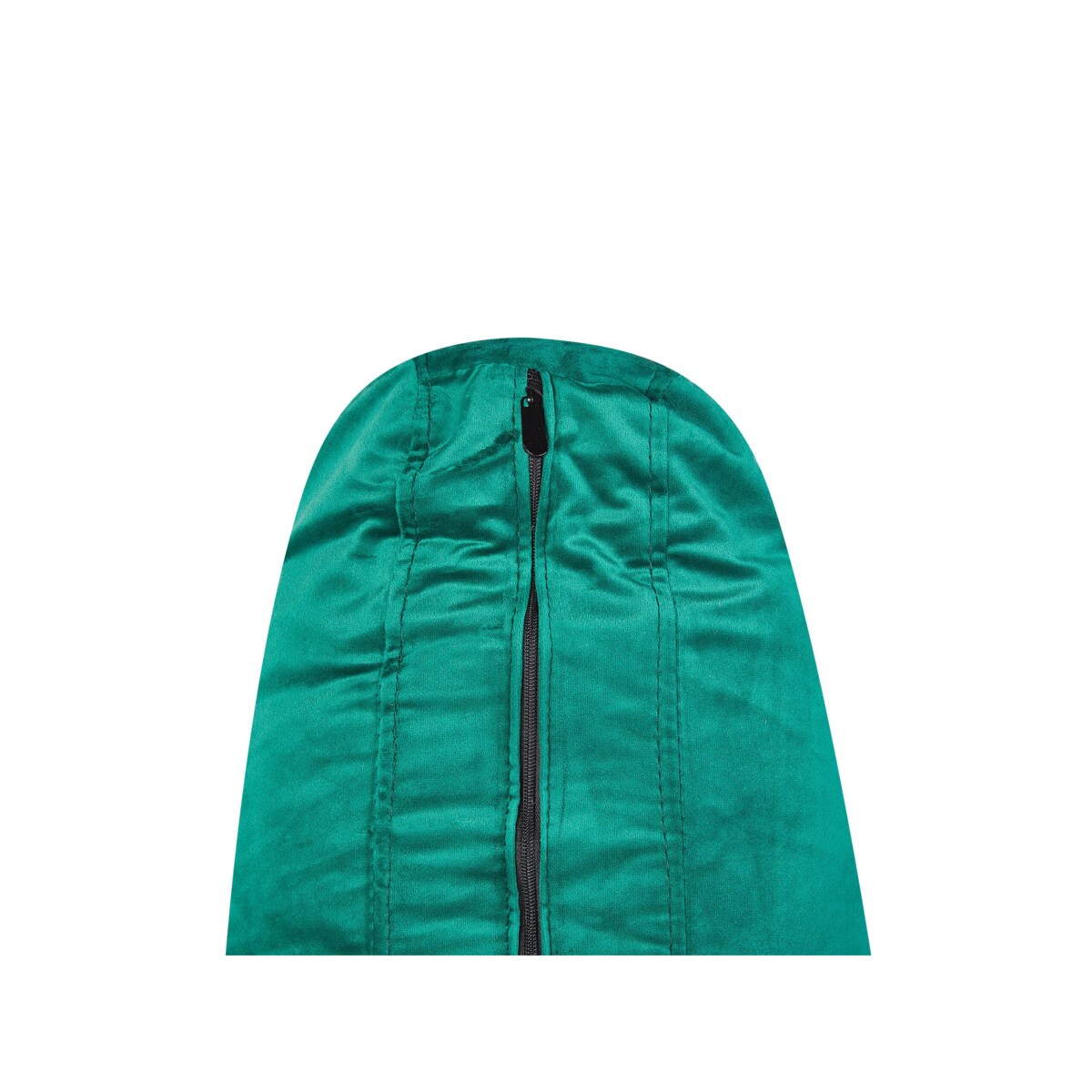 Sofa rozkładana welurowa zielona EKSJO