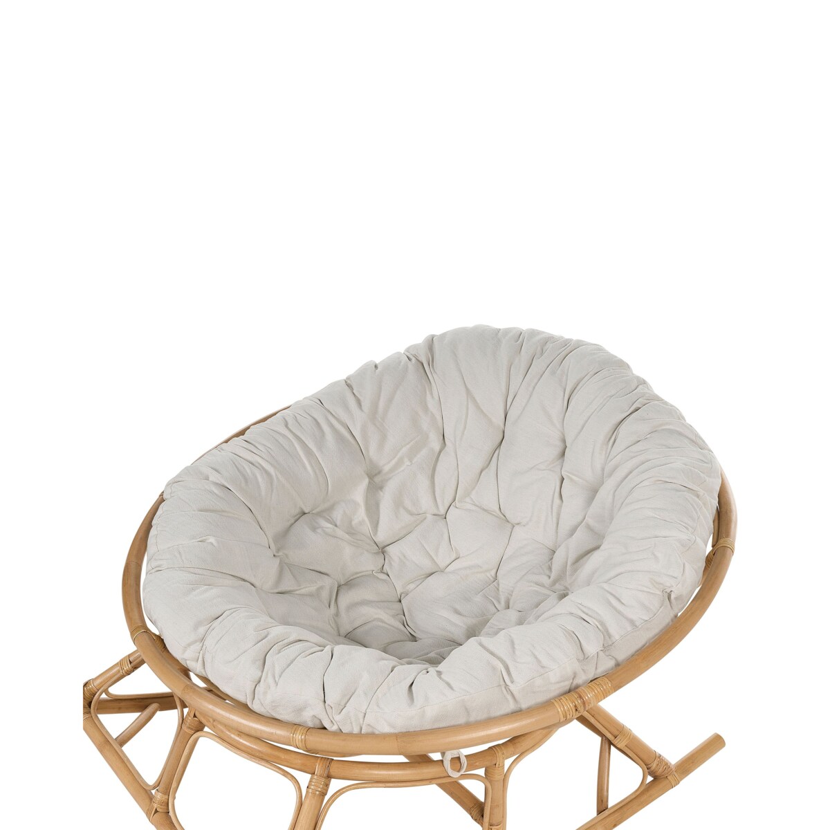 Krzesło ogrodowe Rattan Jasnobeżowy ORVIETO