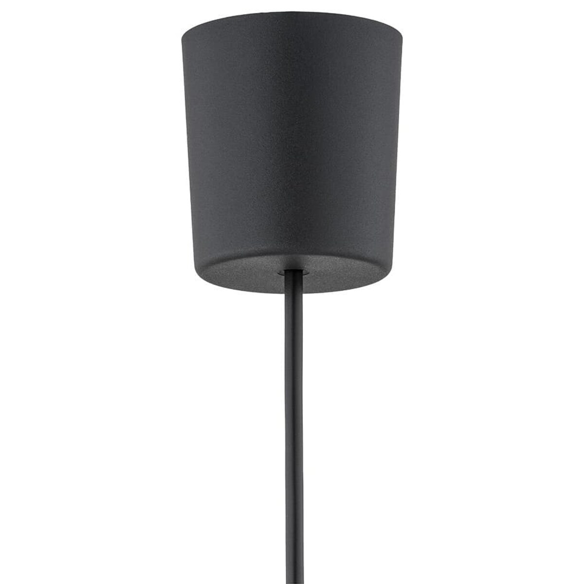 Lampa do salonu wisząca Rondo 3465 TK Lighting tkaninowy klosz czarna