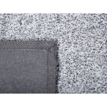 Dywan shaggy 200 x 200 cm szary melanż DEMRE