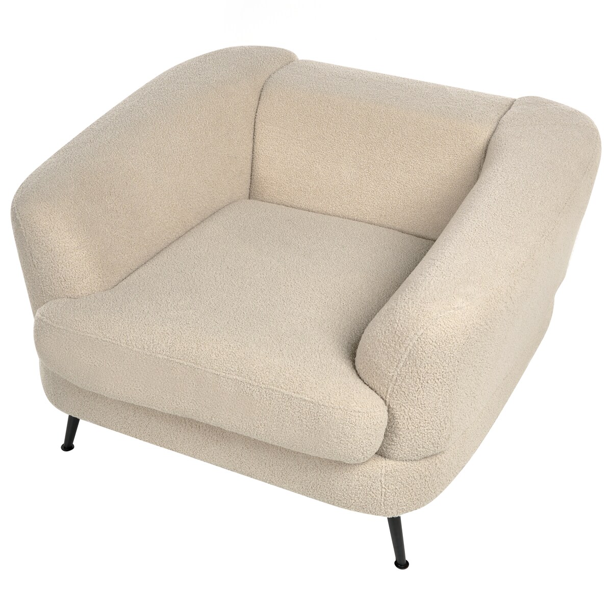 Fotel KJAER Boucle Jasnobeżowy