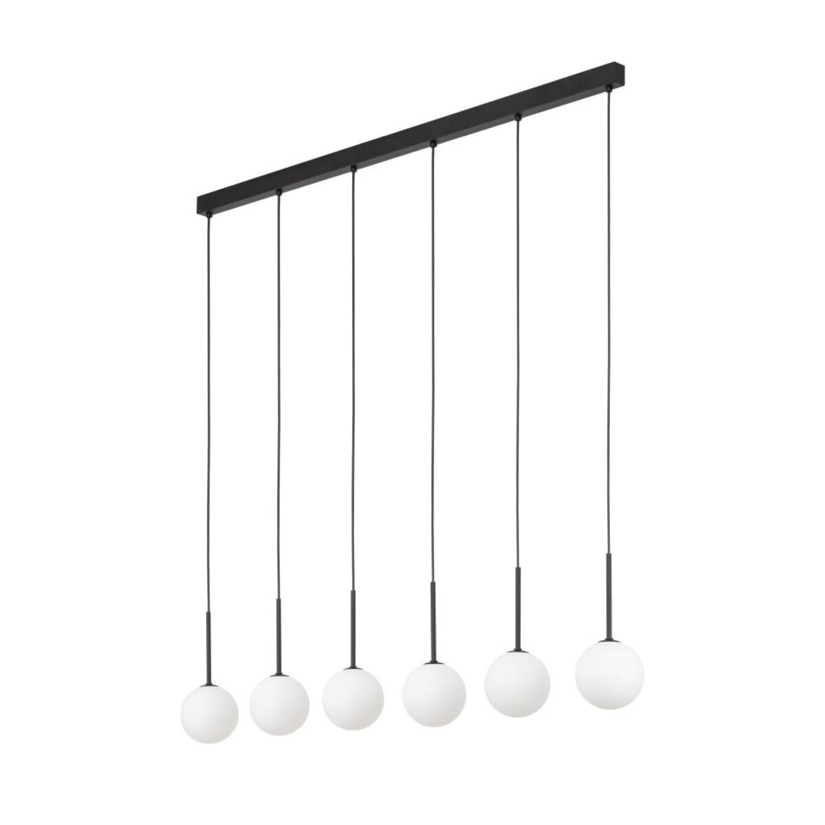 Lampa wisząca TK Lighting MARTIN WHITE 4504 biała/czarna 6xG9 regulowana wysokość