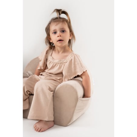 Piankowy fotelik - beżowy