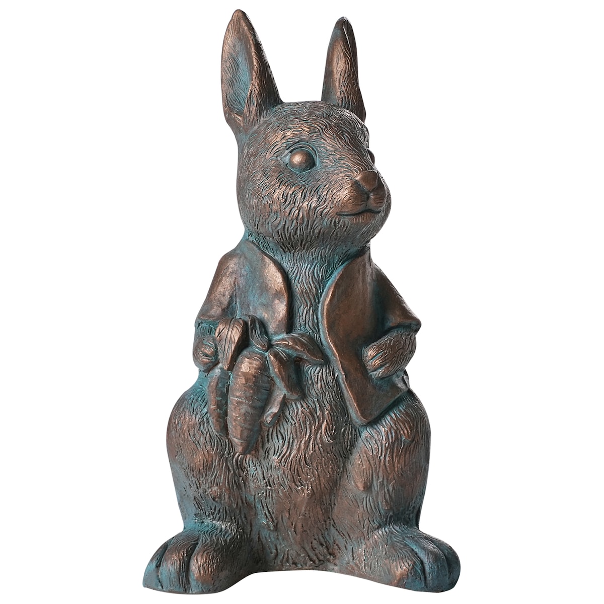 Figurka ogrodowa TONDON Królik 37 cm Brązowy