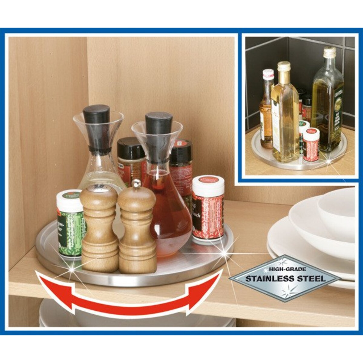 Deska obrotowa, organizer na przyprawy, WENKO