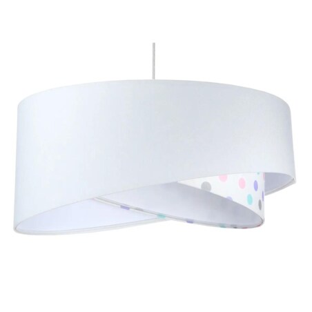 Lampa wisząca SPECK biała