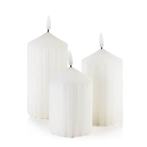 IDALIA Świeca LED 7x7xh16cm