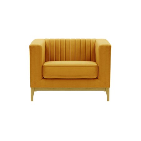 Fotel Slender Wood-Velluto 8-like oak