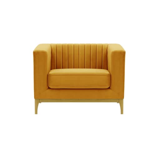 Fotel Slender Wood-Velluto 8-like oak