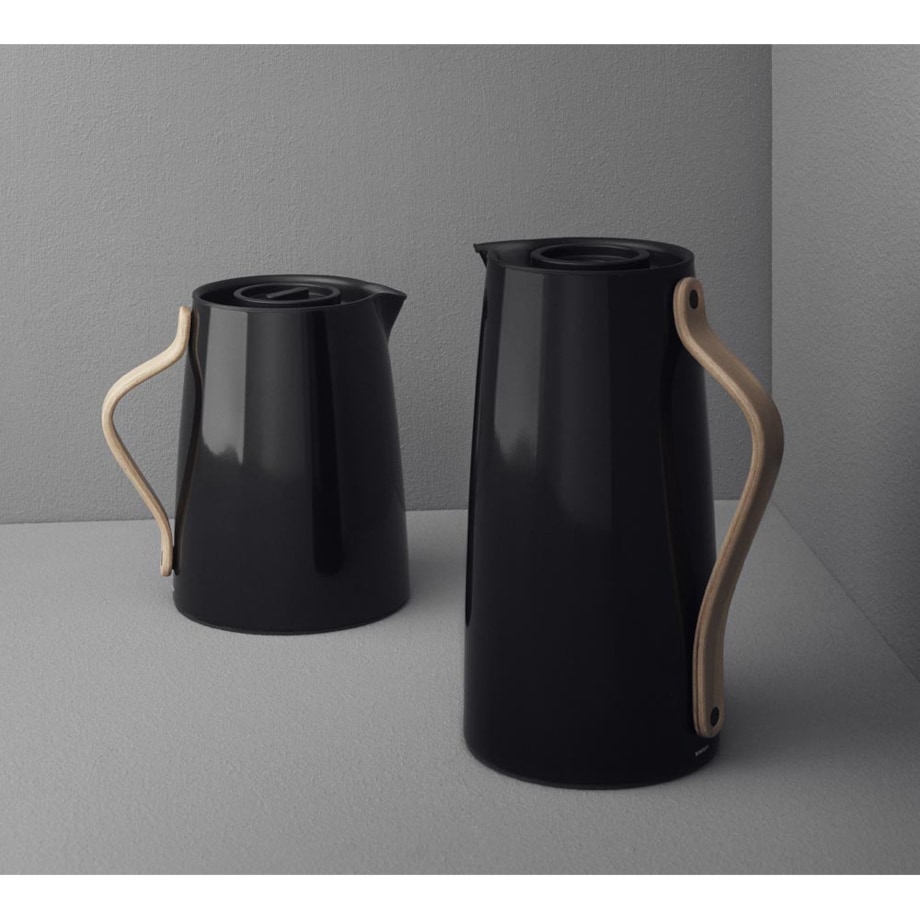 Dzbanek termiczny do herbaty czarny Emma, 1000 ml, Stelton