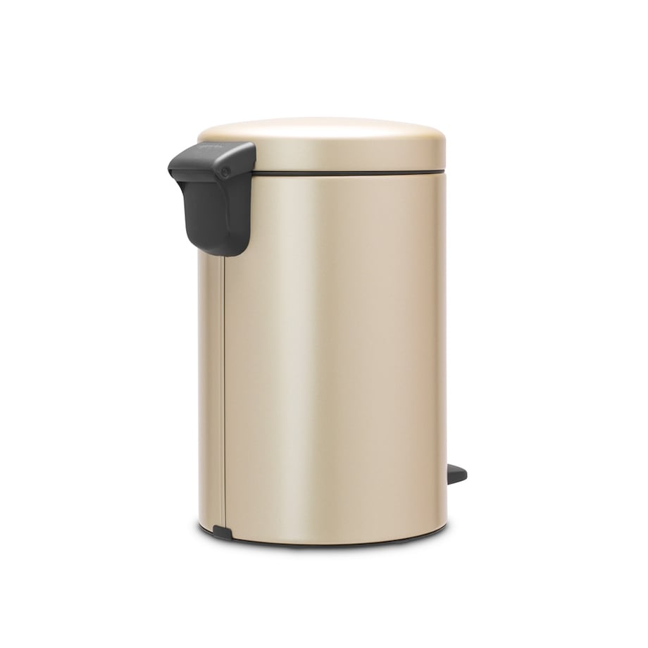 Kosz pedałowy 12L NewIcon szampański 304446