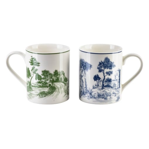 COLORATO Komplet 2 kubków 2x400ml 8x H9,7cm