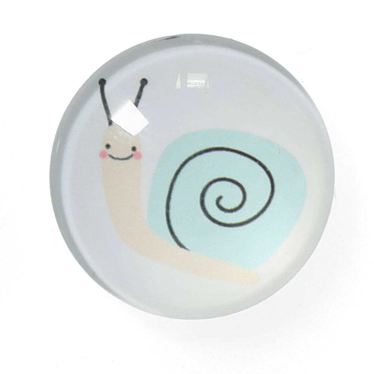 Zestaw magnesów ozdobnych, 4 sztuki, Ø 2,5 cm