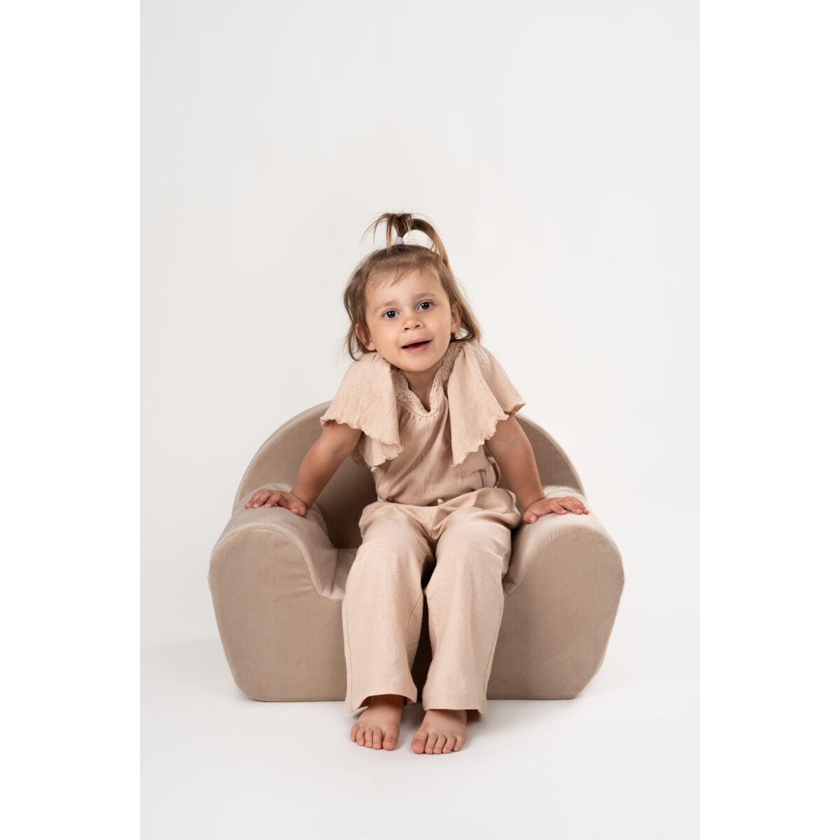 Piankowy fotelik - beżowy