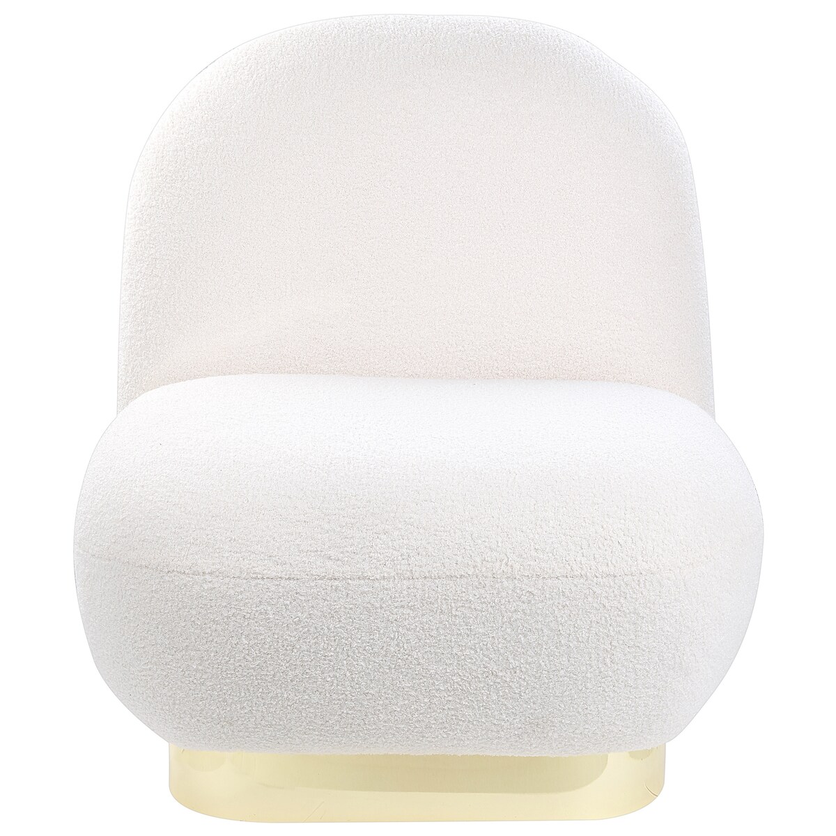 Fotel LOVIISA Boucle Biały