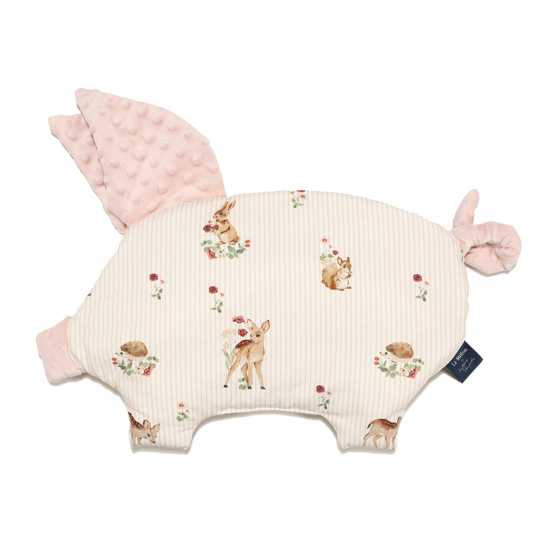 La Millou - Poduszka Sleepy Pig Minky BAMBILAND by Magdalena Lamparska
