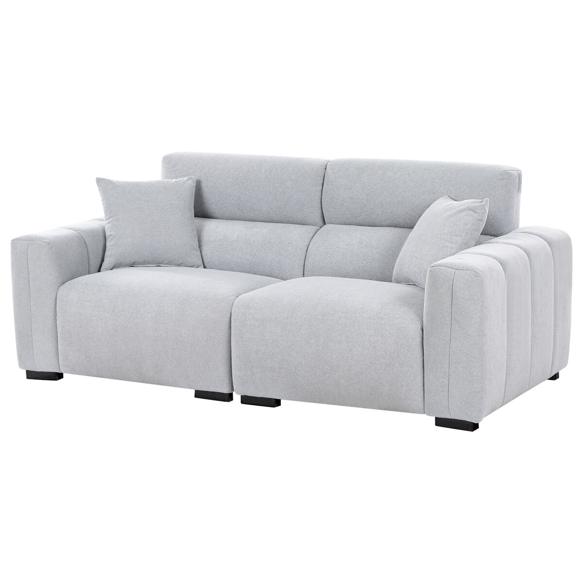 Sofa dla 3 osób FAUSKAN Błękitny