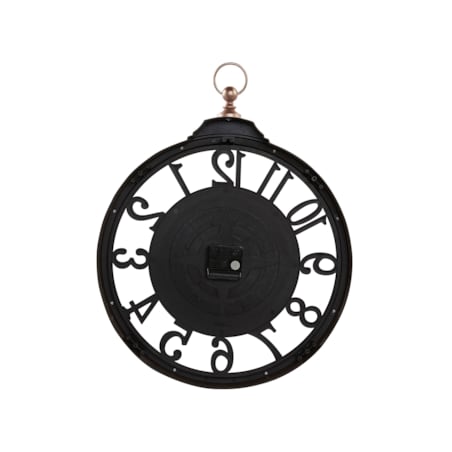 Zegar ścienny ø 44 cm czarny ALLOZA