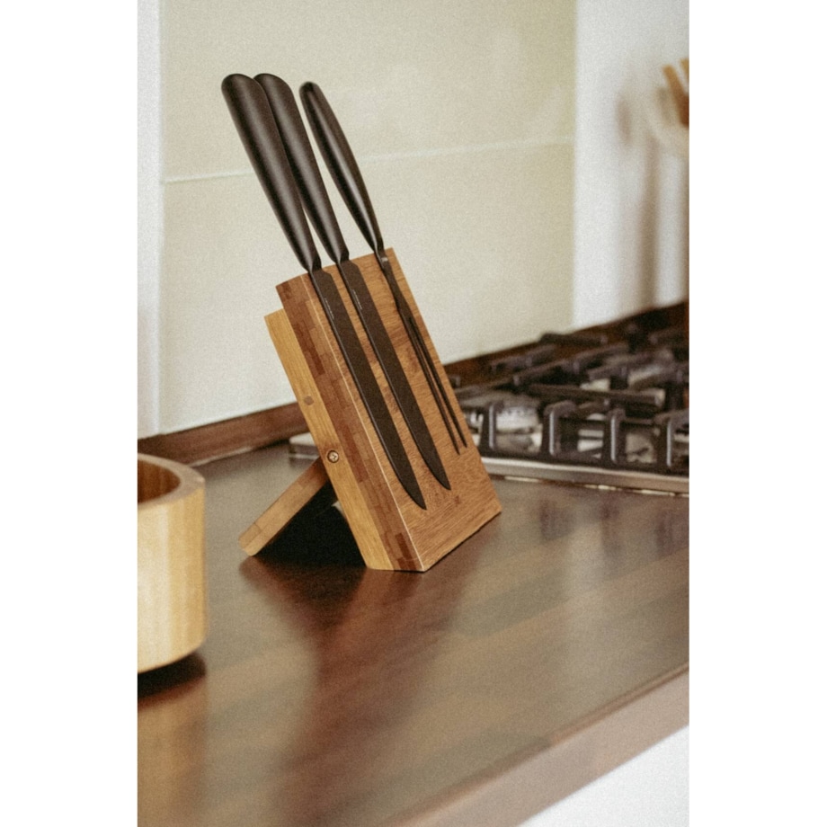 Magnetyczny stojak na noże MESINA, bambus