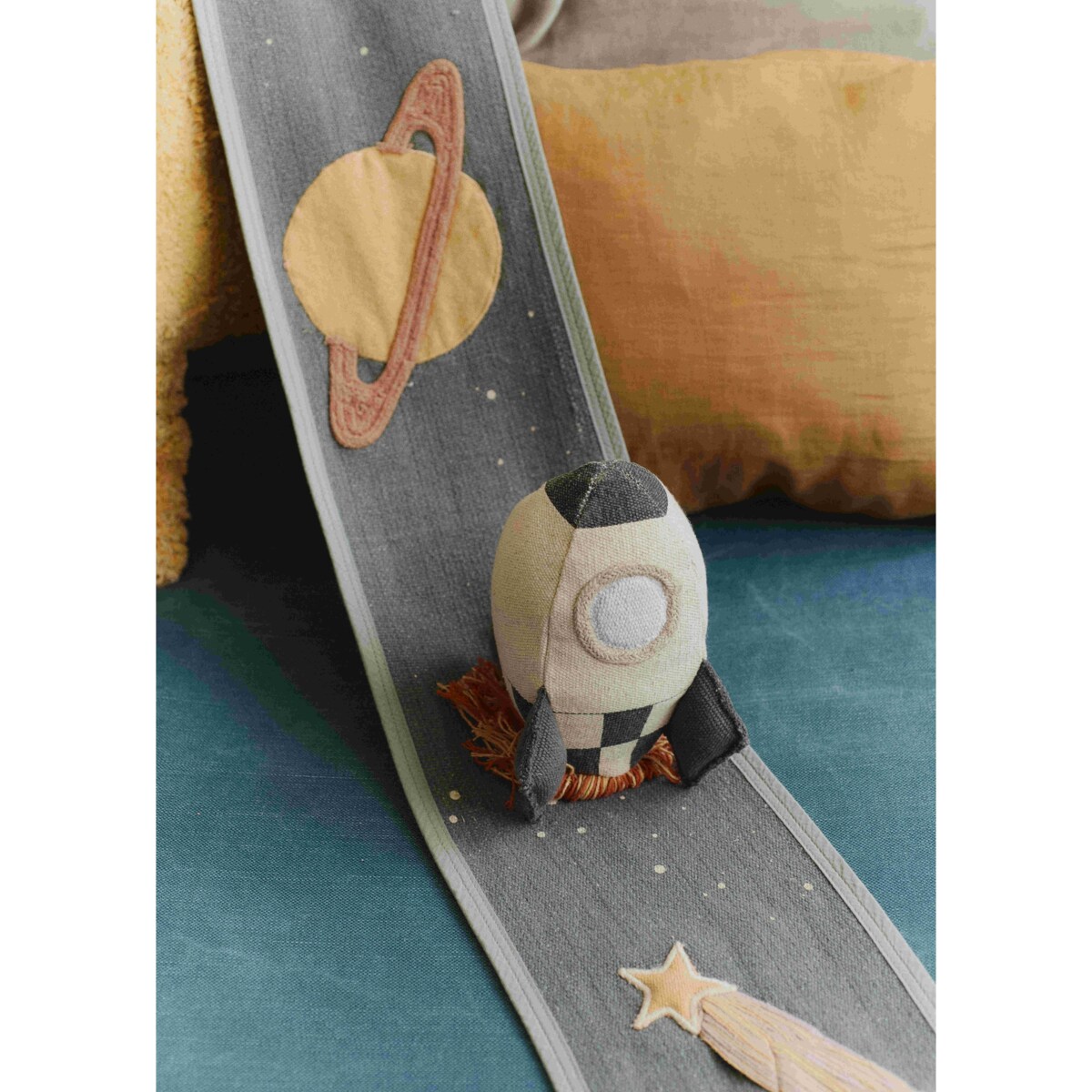 Zabawka bawełniana RIDE & ROLL MilkyWay, "Mom, I want to be an astronaut" Lorena Canals