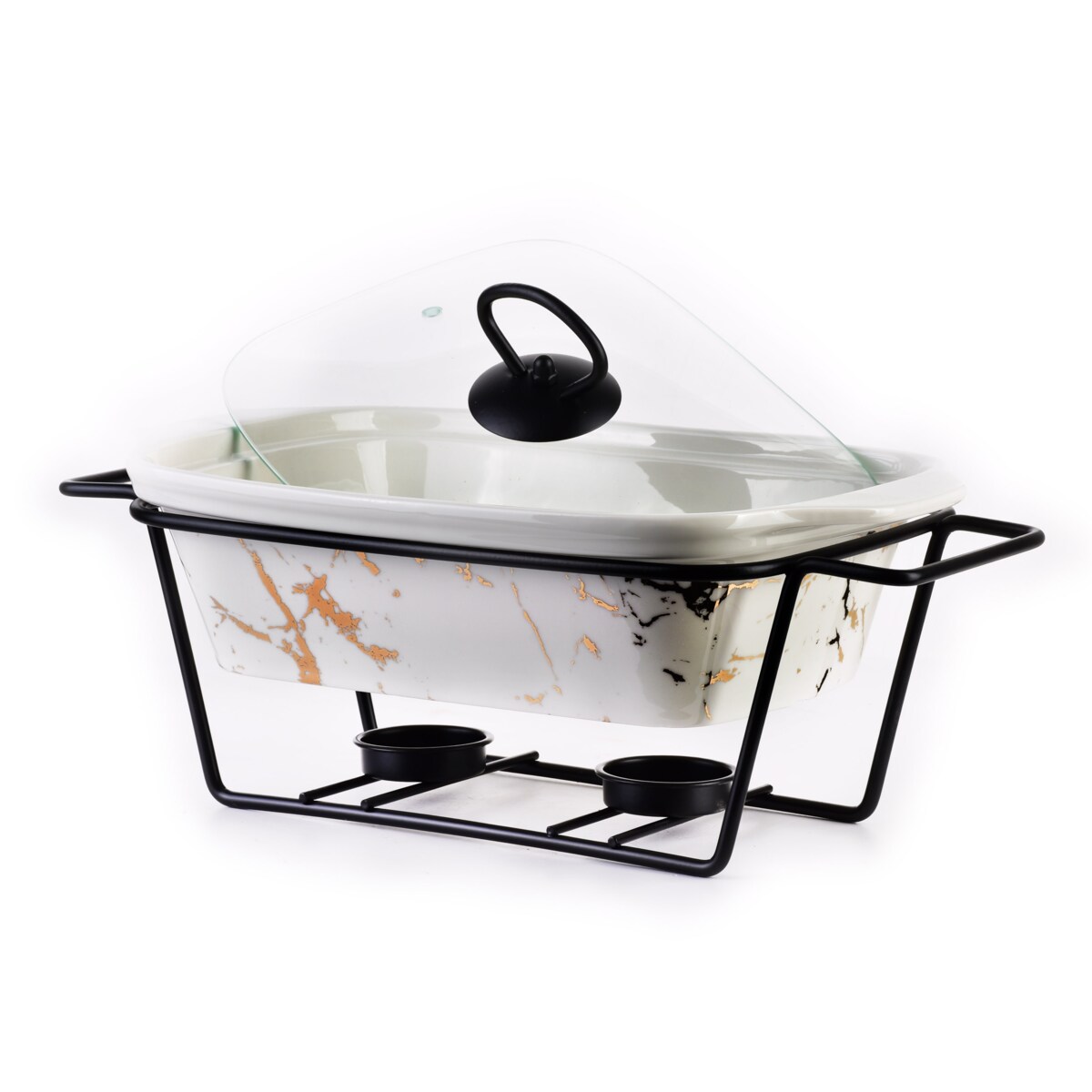 MODERN KITCHEN Naczynie z podgrzewaczem1,4l 28,8x18xH7cm