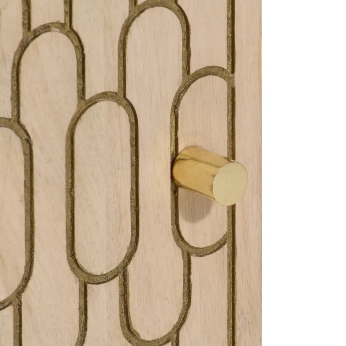 vidaXL Szafka łazienkowa, 38x33x58 cm, lite drewno mango