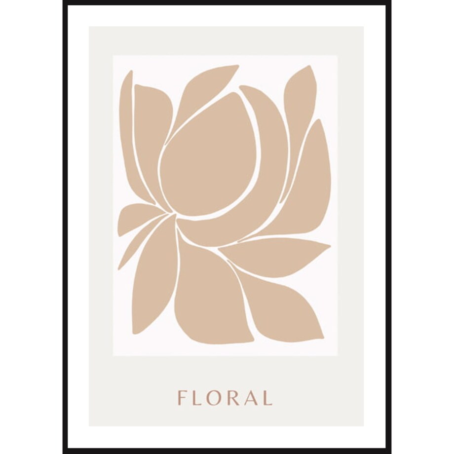 Poster Story, Plakat, Obraz - Floral No2, wymiary 42 x 60 cm