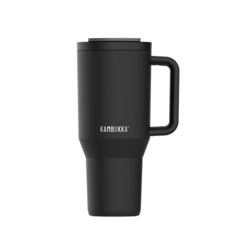 Kubek termiczny ze słomką 950ml Rio Tumbler czarny - Night Rider