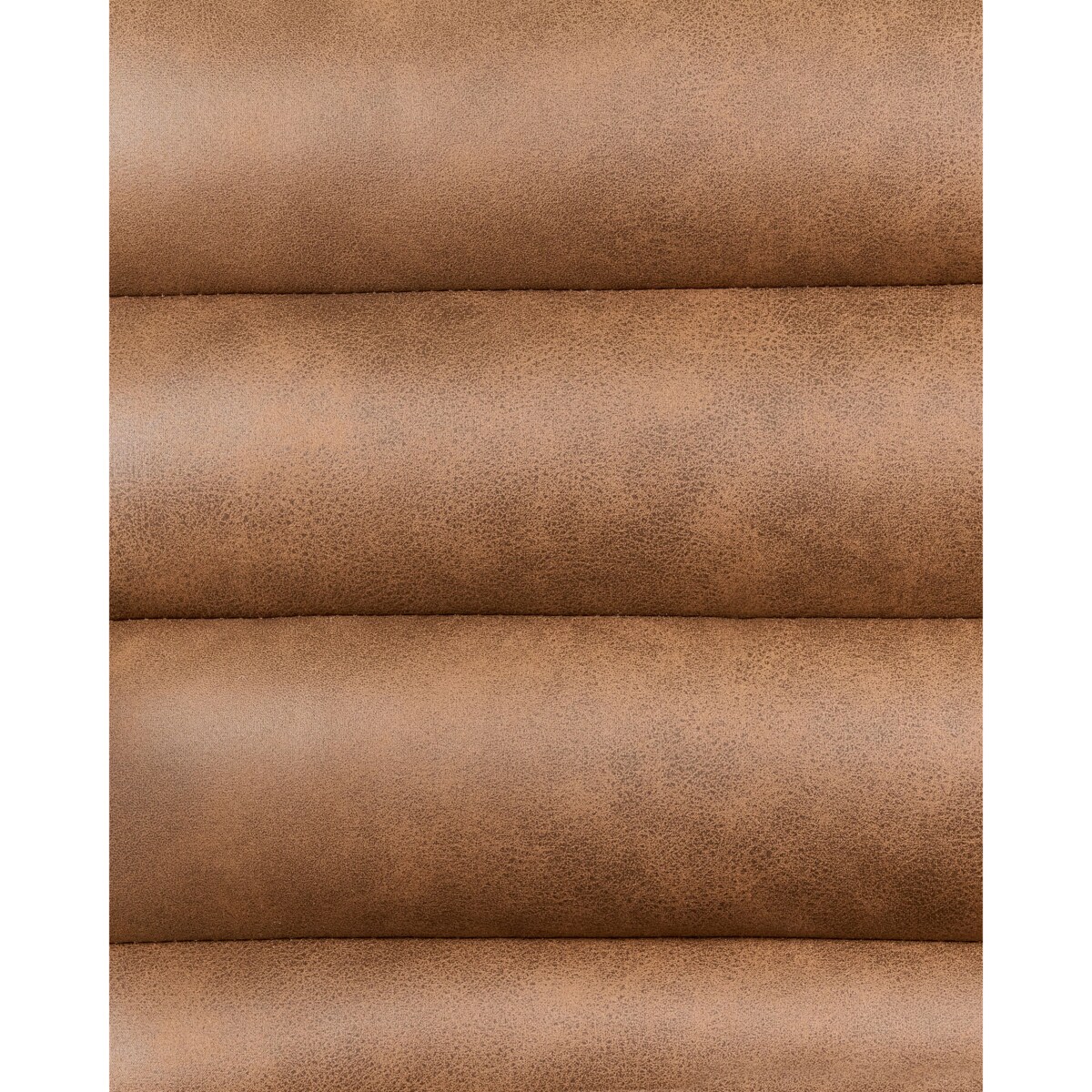 Fotel LEKNES Ekoskóra Brązowy