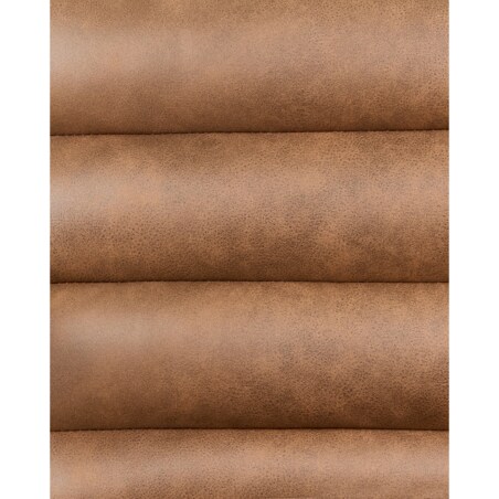 Fotel LEKNES Ekoskóra Brązowy