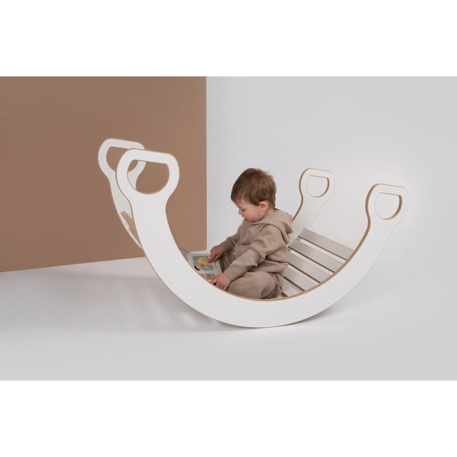 DUŻY bujak montessori + DUŻA zjeżdżalnia DRABINKA