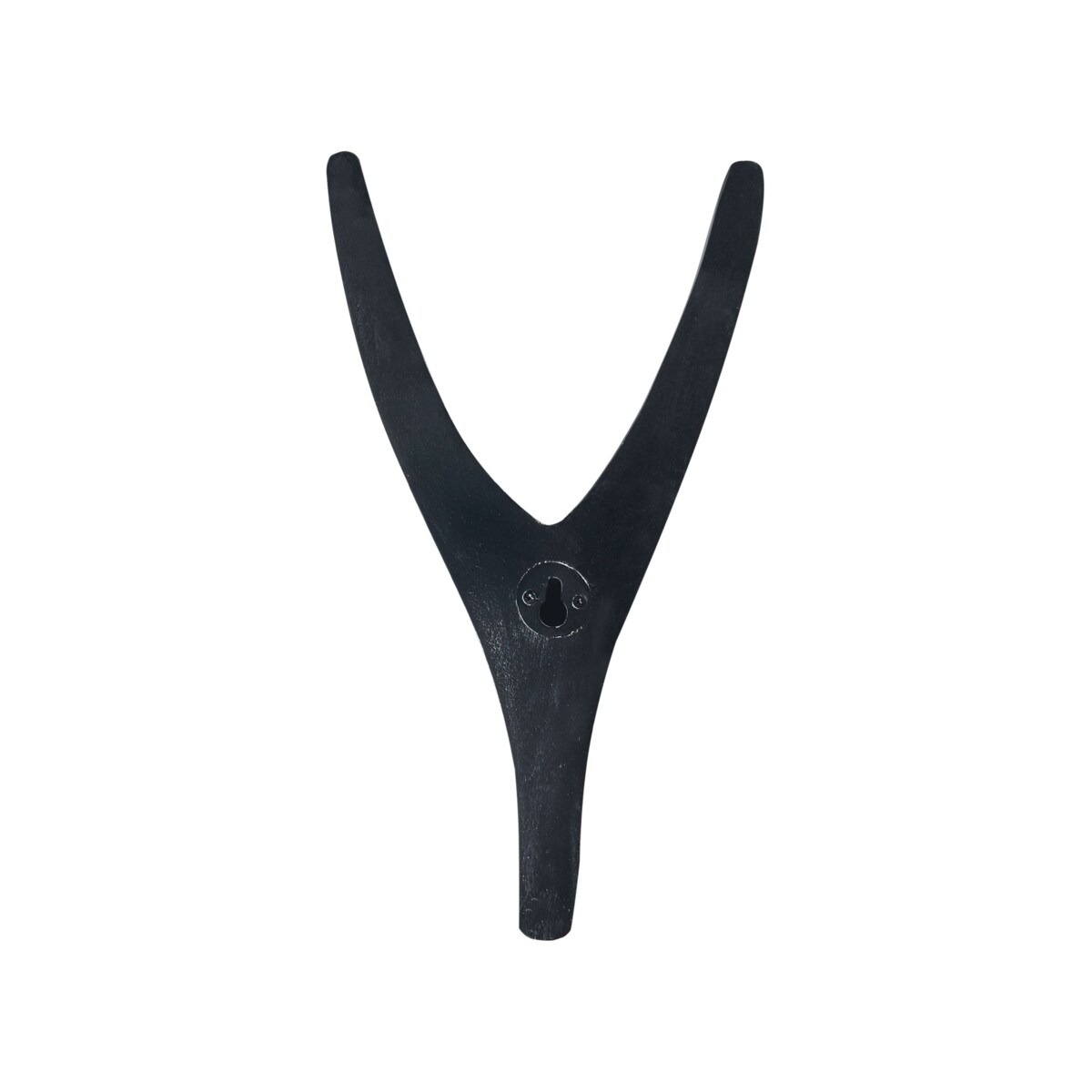 Zestaw 3 dekoracji wiszących Poroże AUCHI Drewno mango 52/30/25 cm Kolorowy