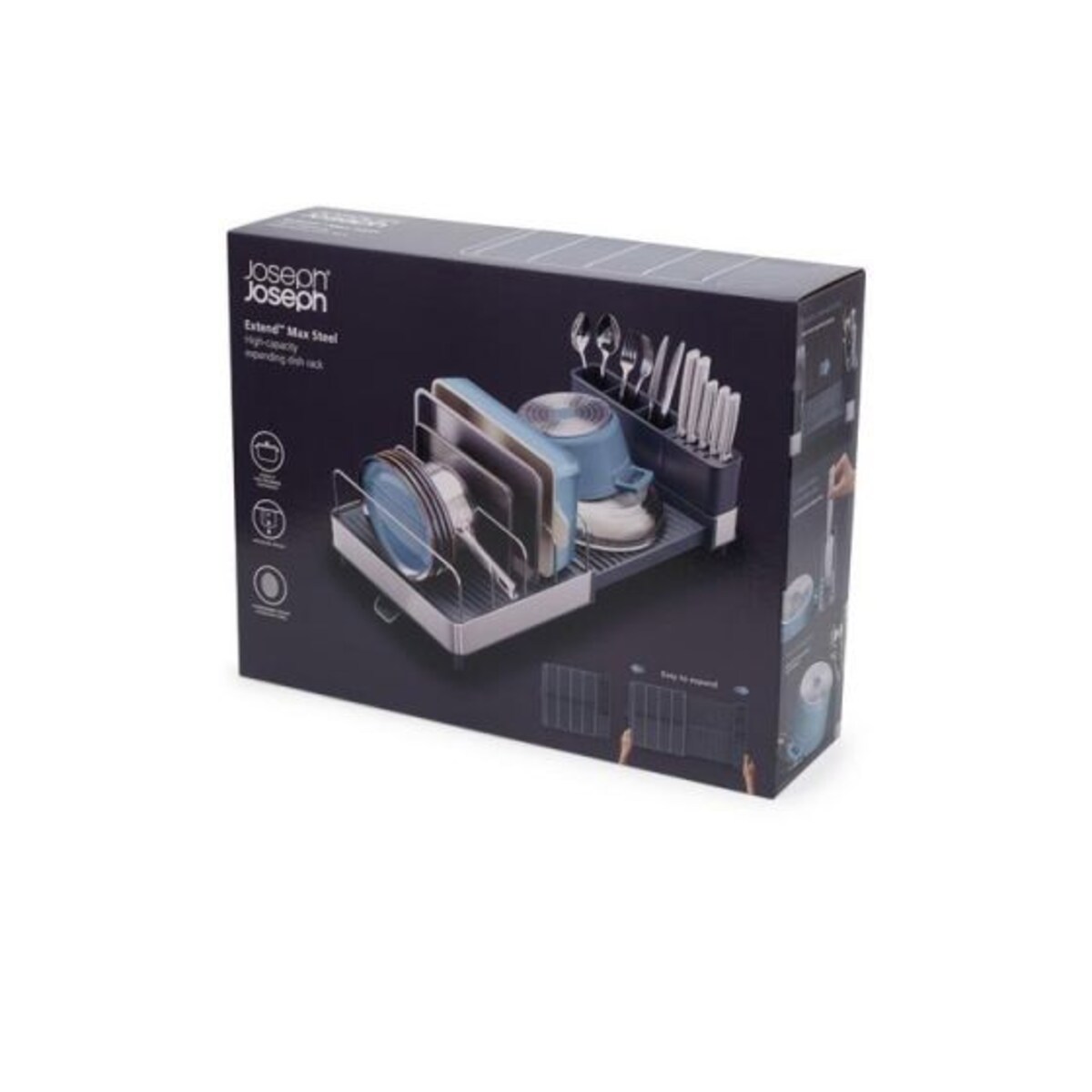 Rozsuwana suszarka do naczyń L Extend Joseph Joseph
