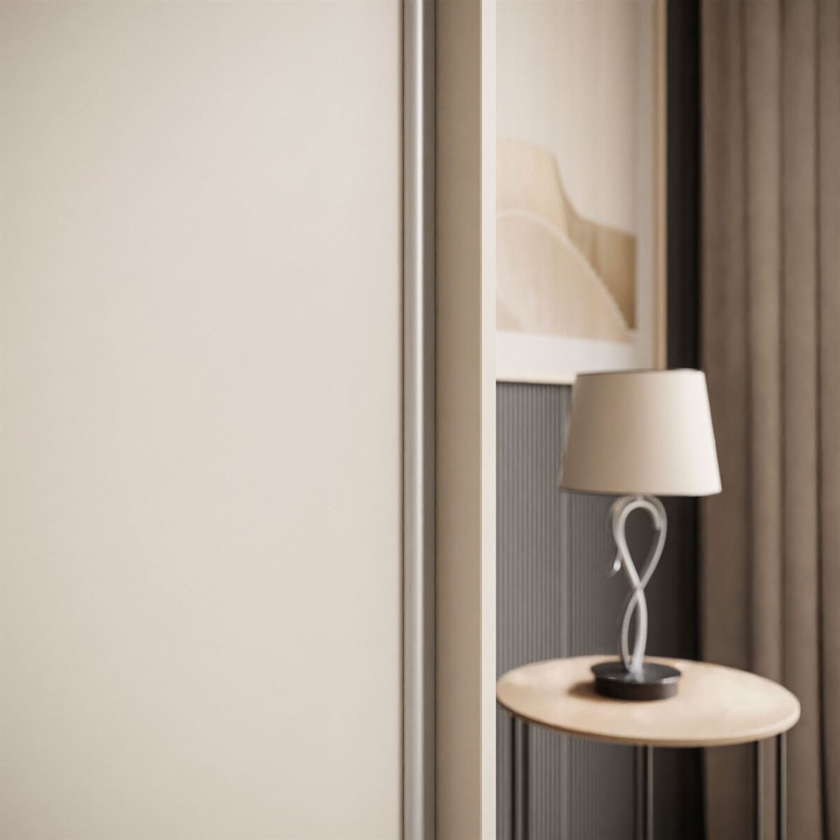 Szafa przesuwna CAMARO II KASZMIR z lustrem 150 cm