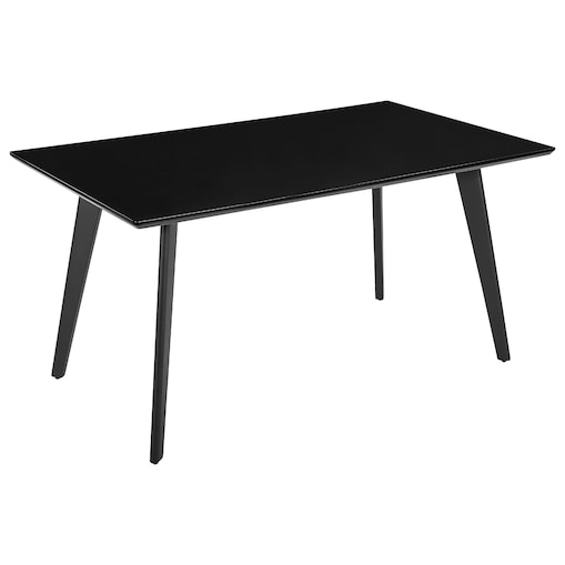 Stół do jadalni DORCAS Czarny 150 cm 90 cm