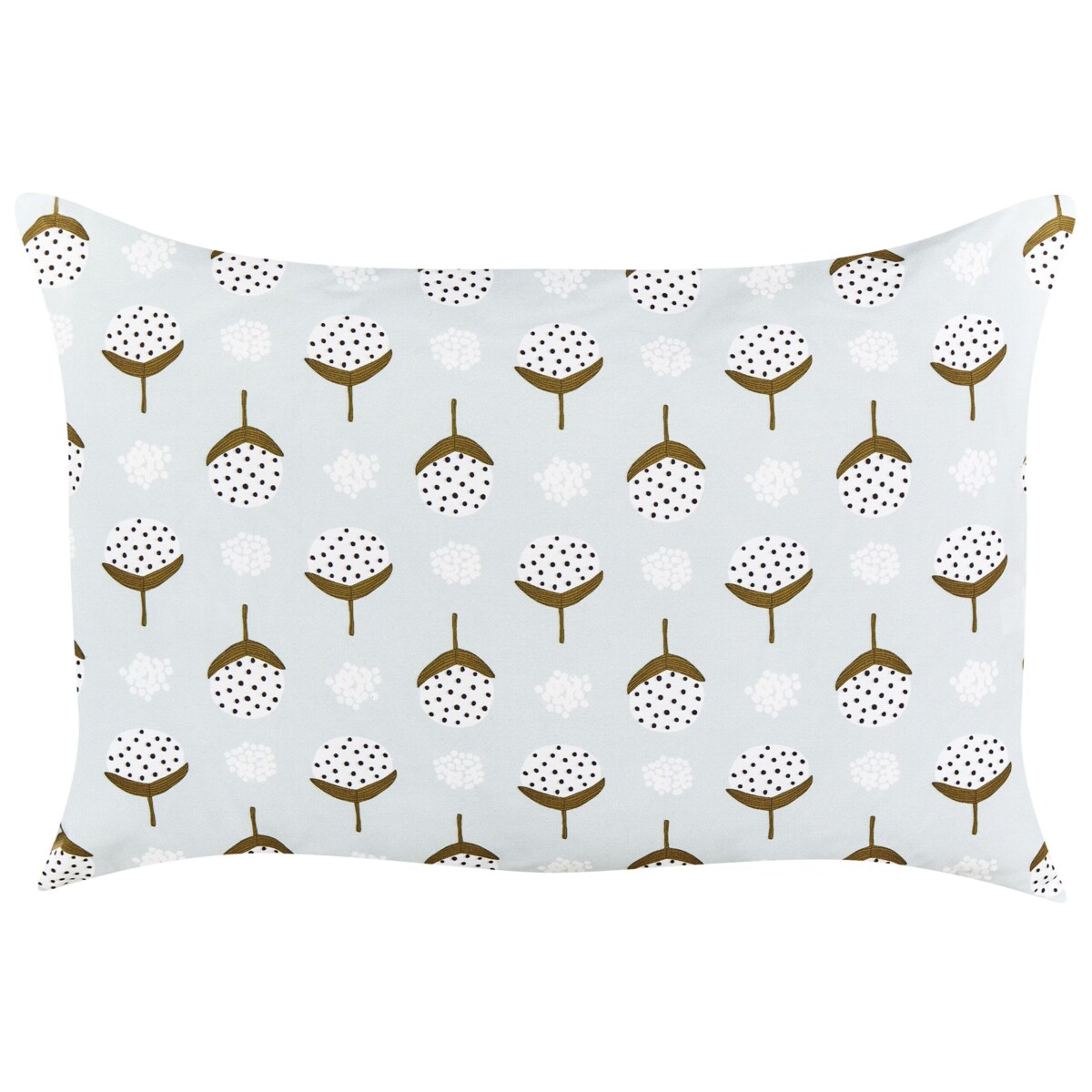 2 poduszki ogrodowe geometryczny wzór 40 x 60 cm jasnozielone CUNEO