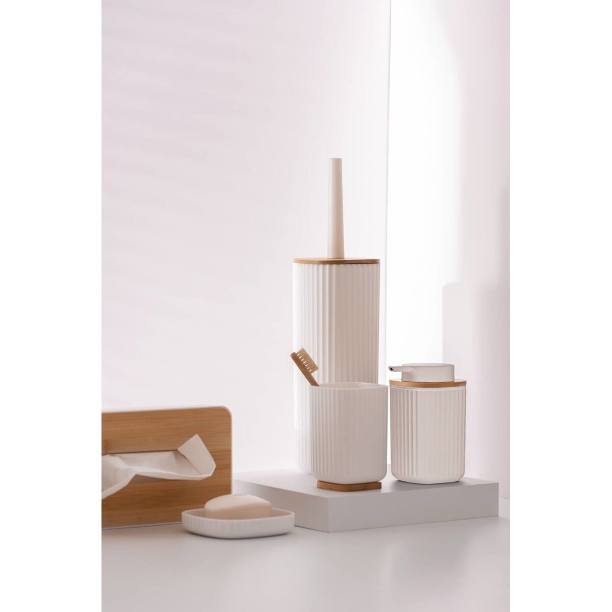 Pojemnik na chusteczki ROTELLO, bambus, WENKO