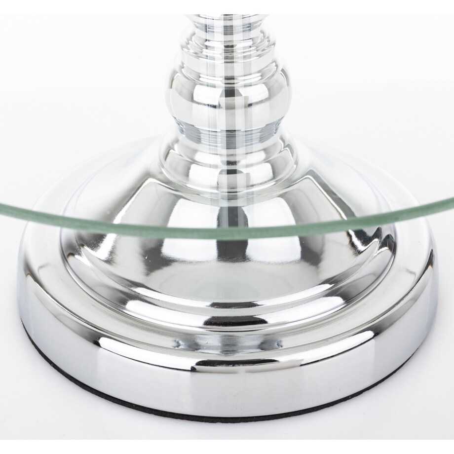 Patera szklana 3-poziomy 49x29,5x29,5 cm big