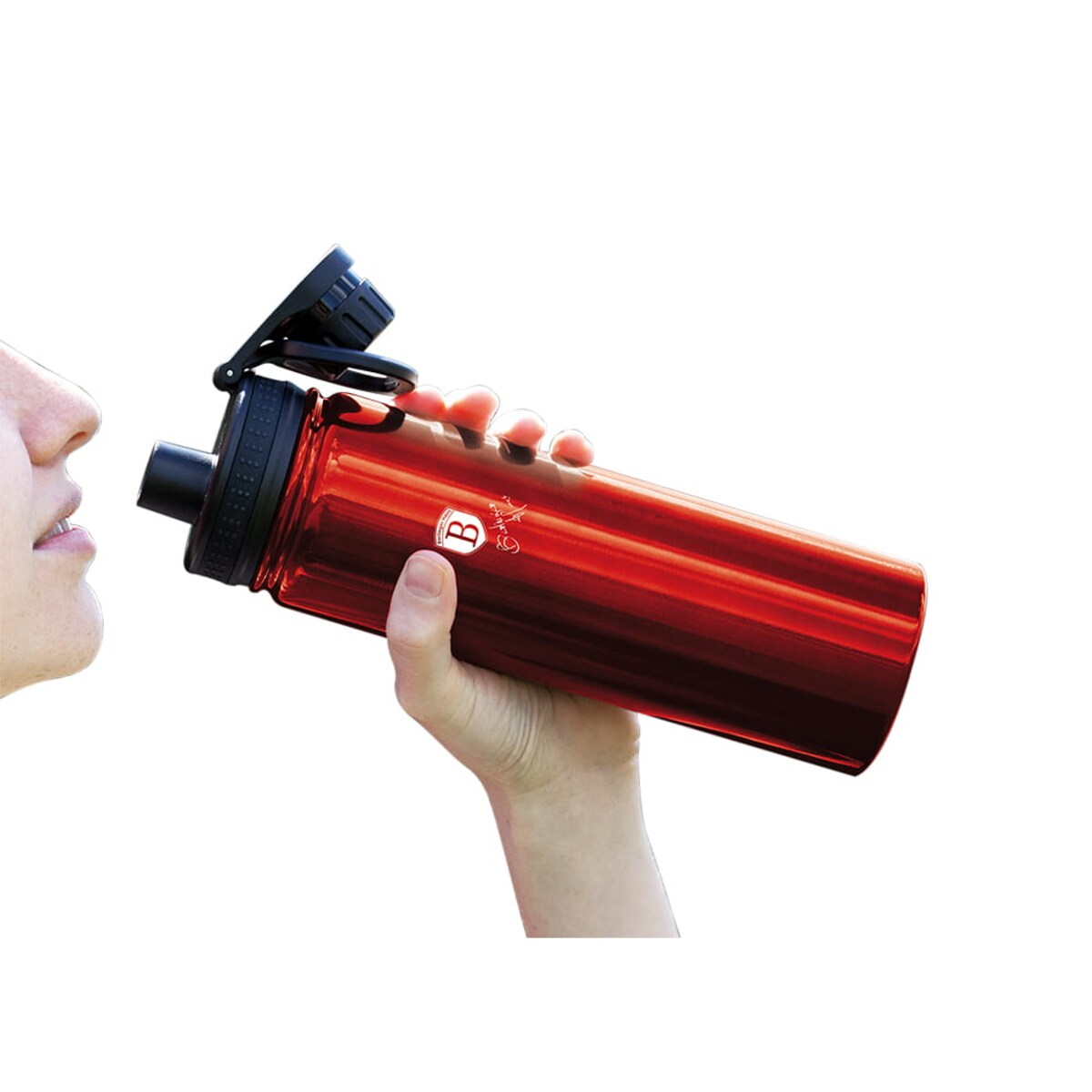 Sportowa butelka termiczna 540ml BERLINGER HAUS Burgundy