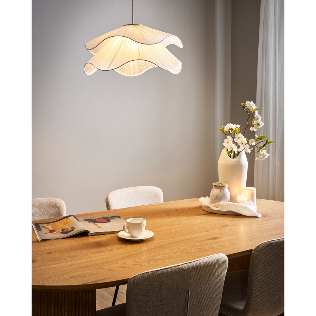 Lampa wisząca PUNGWE Biały