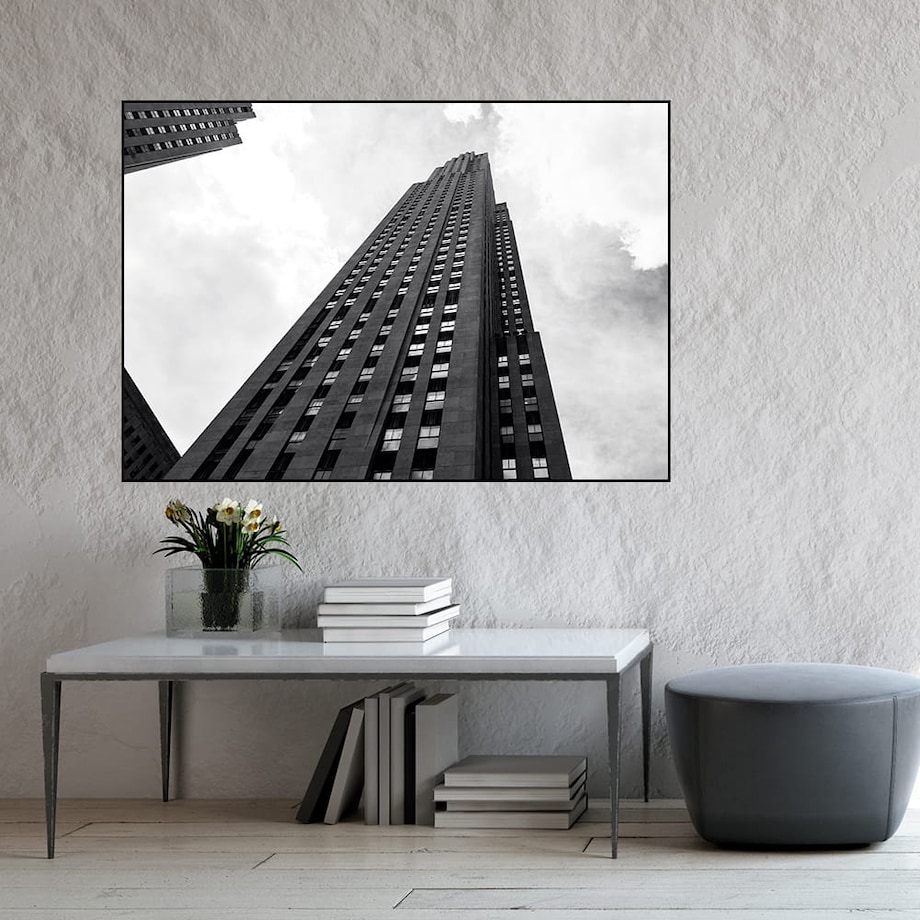 plakat top of the rock nowy jork usa 30x40 cm