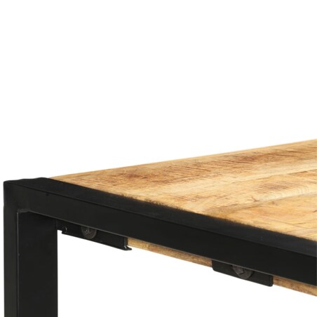 vidaXL Stolik typu konsola, 150 x 35 x 76 cm, lite drewno mango