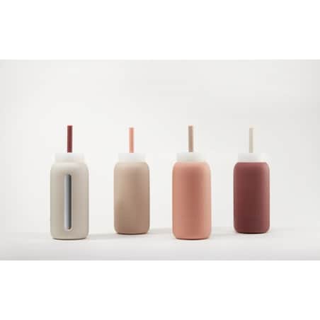 MUUKI słomka do butelki 720 ml, Desert Rose